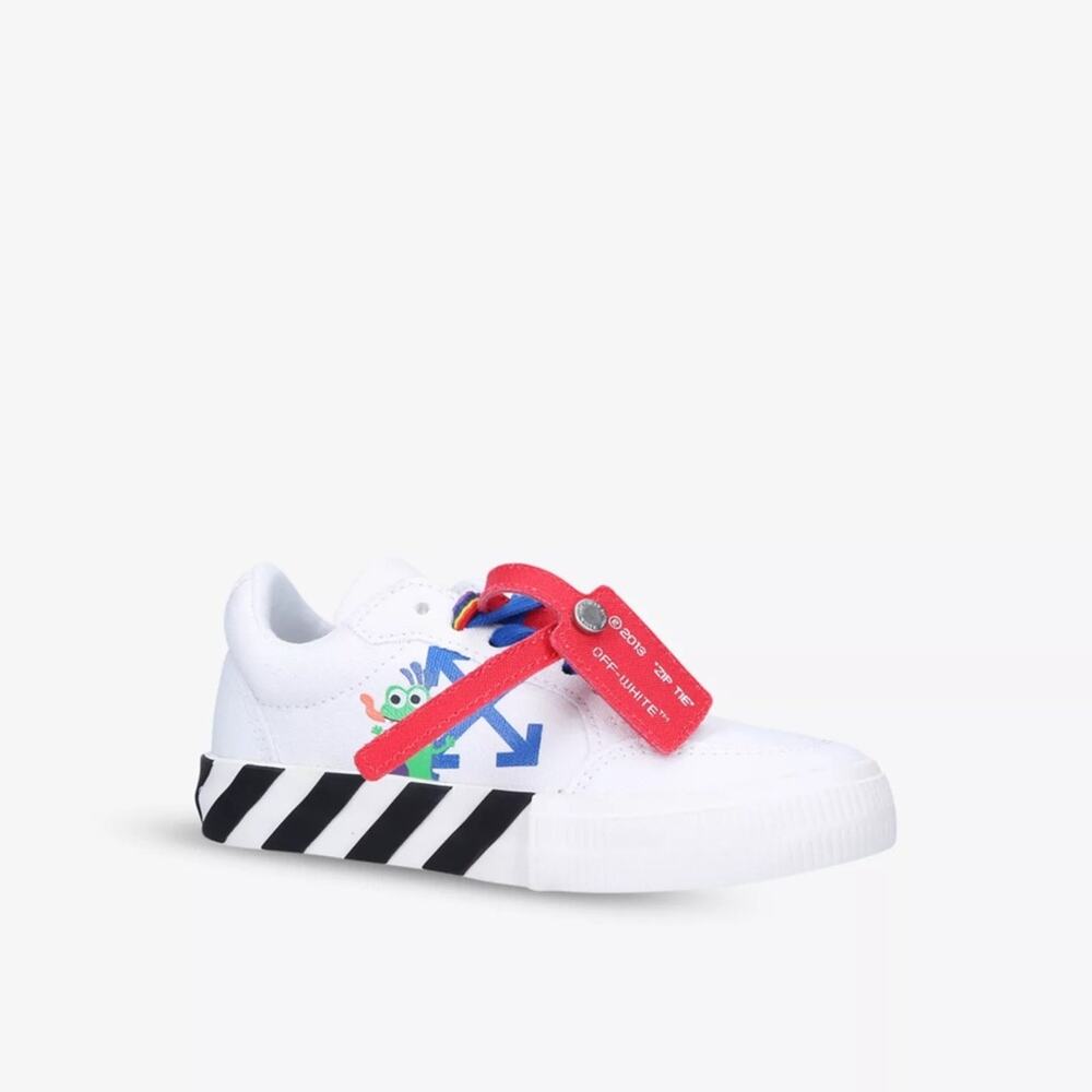 OFF-WHITE VULCANIZED LACE-UP Boys Unisex Sneakers
